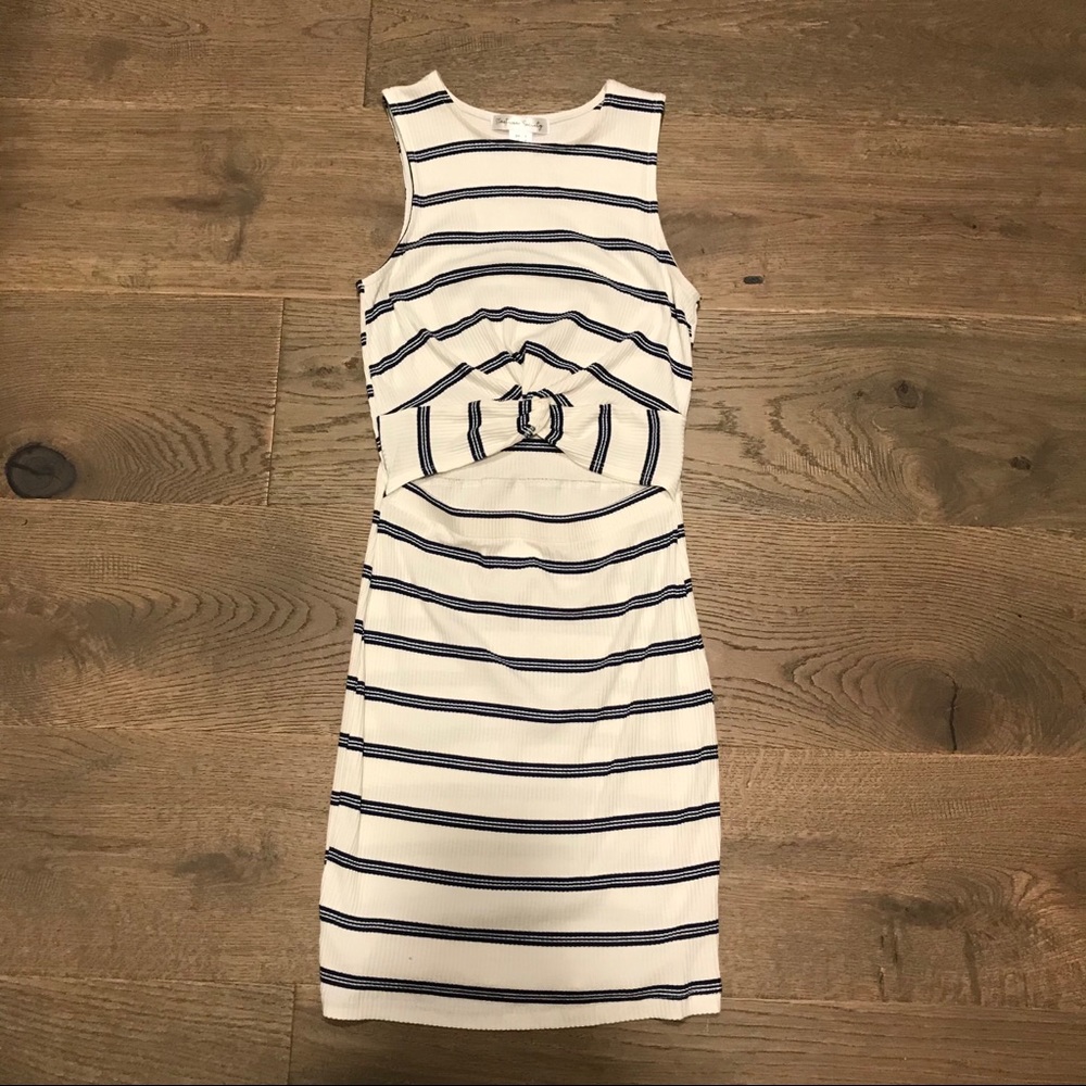 Bodycon Peekaboo Mini Dress